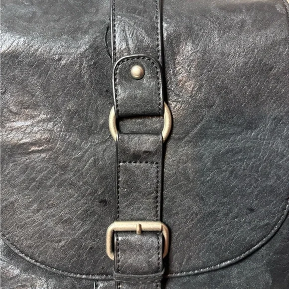 Kelly Moore Black Women's Boho Multi Function Camera Shoulder Bag